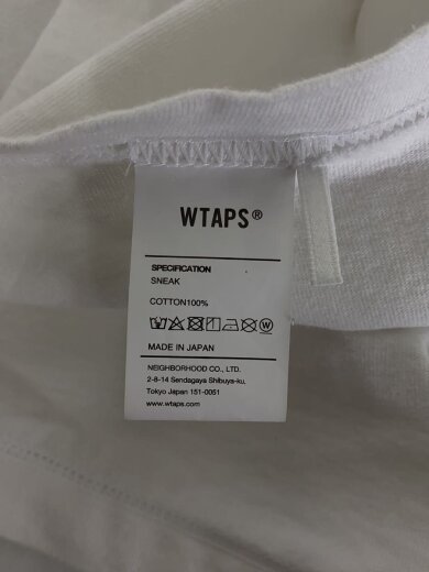 商品画像：Tシャツ/--/--/WHT/無地 4