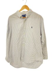 長袖シャツ/LL/コットン/チェック