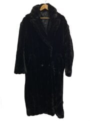 コート/L/アクリル/BLK/無地/Lgarage UOMO/フェイクファーコート