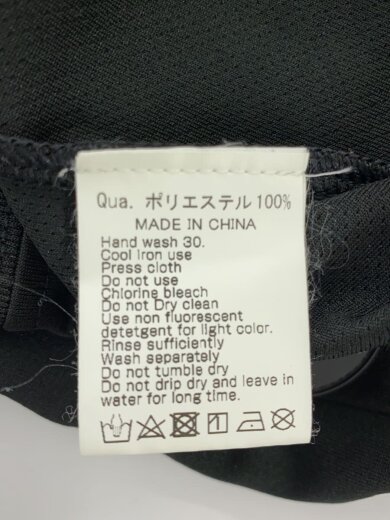 商品画像：長袖Tシャツ/S/ポリエステル/BLK 5