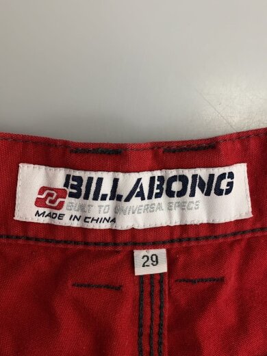 商品画像：ショートパンツ/29/コットン/RED/無地 4