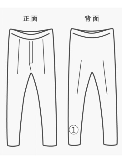 商品画像：ボトム/L/コットン/KHK/無地/JD1029 8