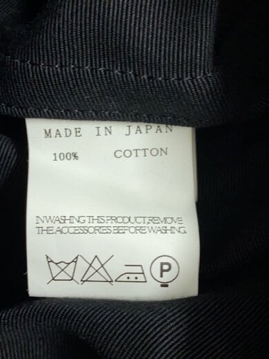 商品画像：ジャケット/S/コットン/BLK/無地/ln-c01-003 4