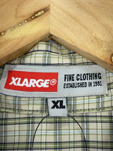 商品画像：半袖シャツ/XL/--/KHK/チェック 3