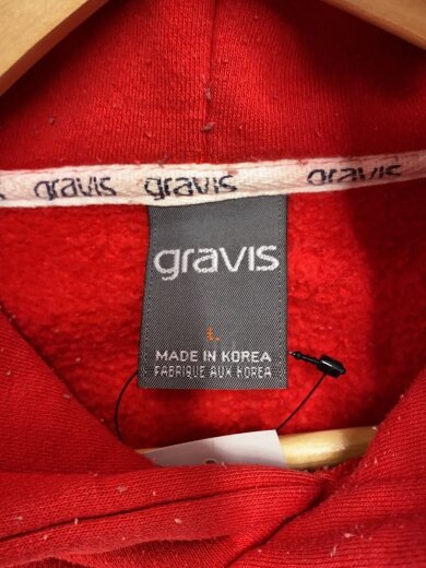 商品画像：パーカー/L/コットン/RED 3