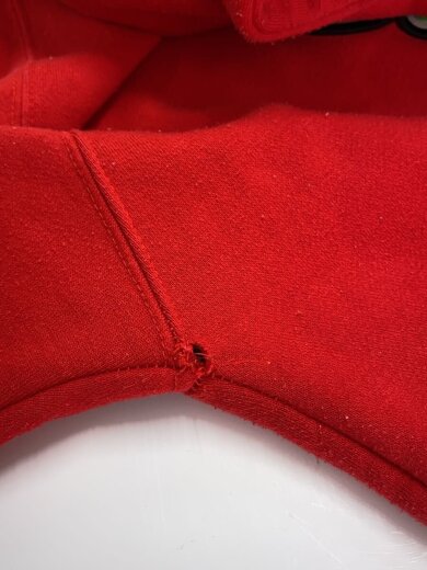 商品画像：パーカー/L/コットン/RED 8