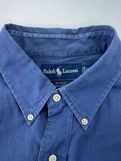 商品画像：長袖シャツ/XL/コットン/NVY/無地 5