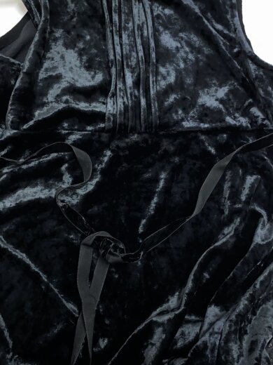 商品画像：チュニック/--/レーヨン/BLK/無地 6