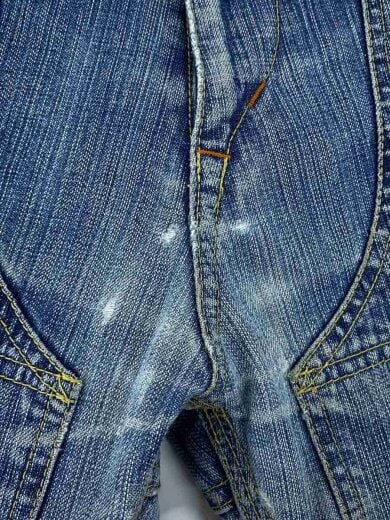 商品画像：ストレートパンツ/--/デニム/BLU/無地 6