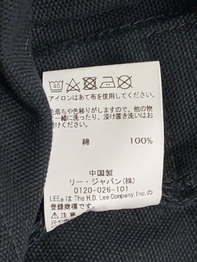 商品画像：オーバーオール/L/デニム/BLK/無地/LM7254 6