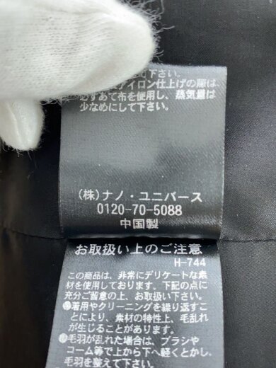 商品画像：コート/S/ウール/BLK/無地/668-0214017 3