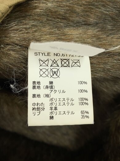 商品画像：フライトジャケット/M/コットン/KHK/無地/6172135 4