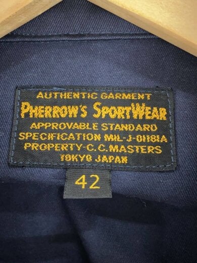 商品画像：フライトジャケット/42/コットン/NVY/AL-1/サマーフライトジャケット 3