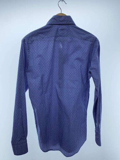 商品画像：長袖シャツ/S/コットン/BLU/チェック 2