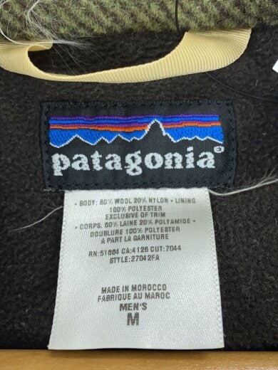 商品画像：フリースジャケット/M/ウール/KHK/チェック 3