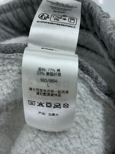 商品画像：ボトム/L/コットン/GRY/無地 5