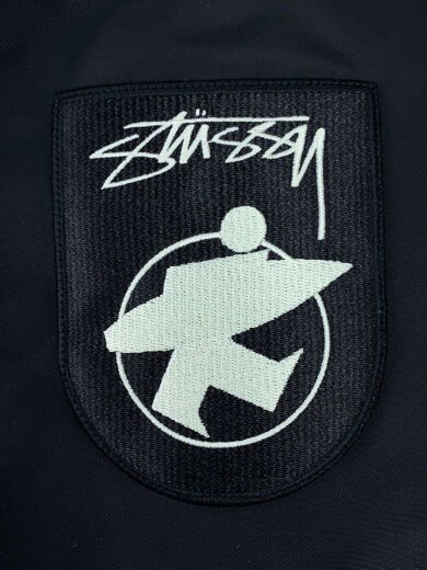 商品画像：スタジャン/L/ナイロン/BLK/無地 7