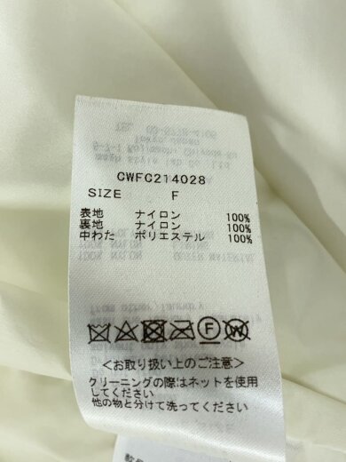 商品画像：コート/one/ナイロン/WHT/無地/CWFC214028// 5
