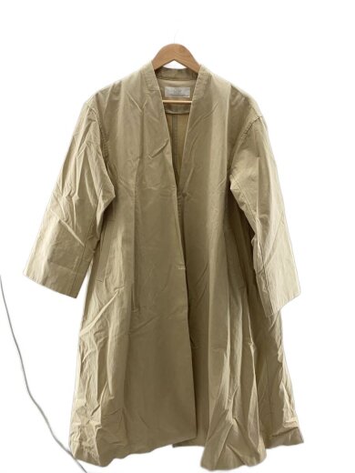 商品画像：コート/38/コットン/BEG/無地/19-020-922-8000-1-0 1