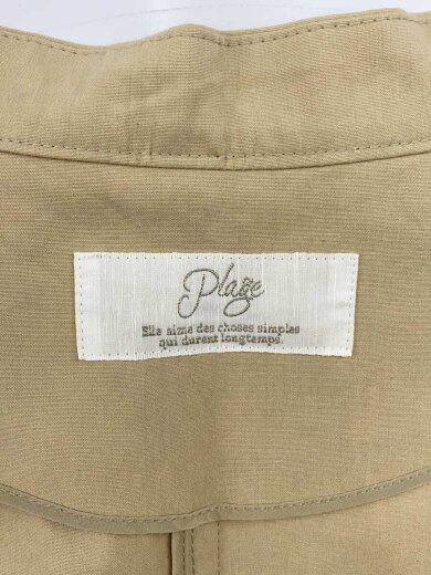 商品画像：コート/38/コットン/BEG/無地/19-020-922-8000-1-0 3