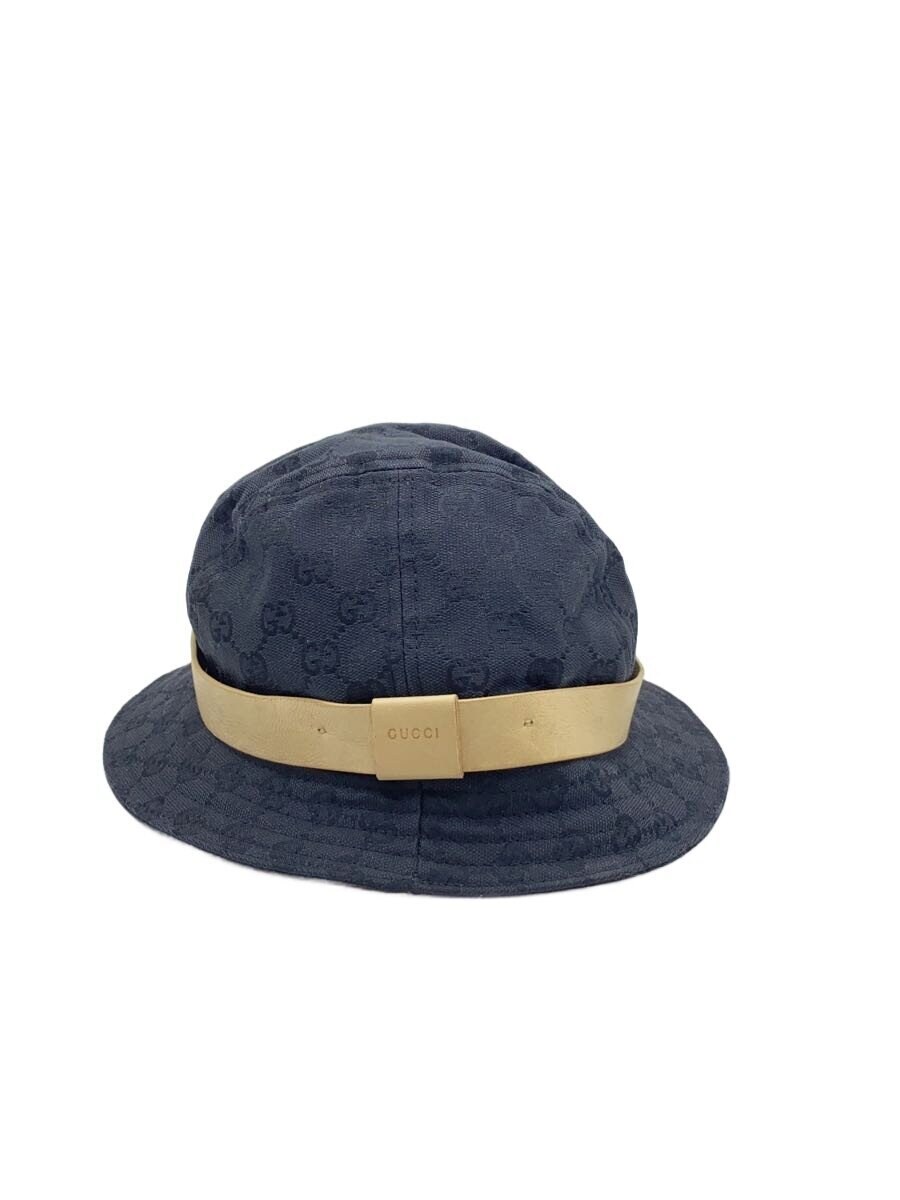 GUCCI / ハット/L/キャンバス/BLK/総柄/メンズ/030367 XM116