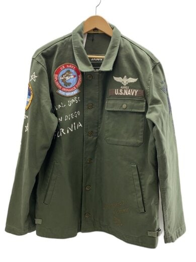 商品画像：ジャケット/XL/コットン/KHK/無地/6192124 1