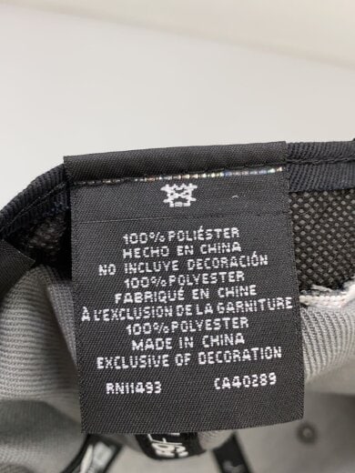 商品画像：キャップ/7 3/8/ポリエステル/GRY/メンズ 6