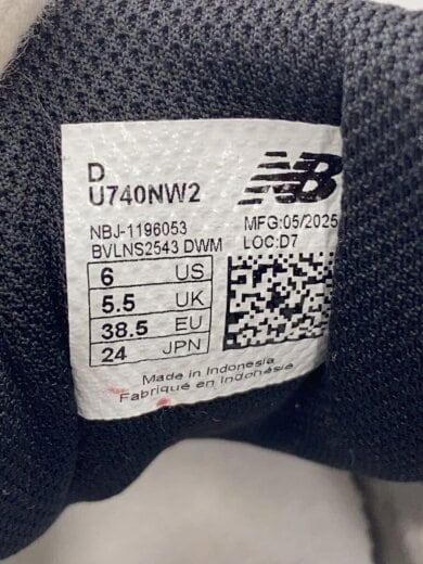 商品画像：U740/ホワイト/24cm/WHT 5