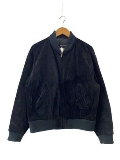 商品画像：レザージャケット・ブルゾン/--/豚革/BLK/無地/47-46051 1