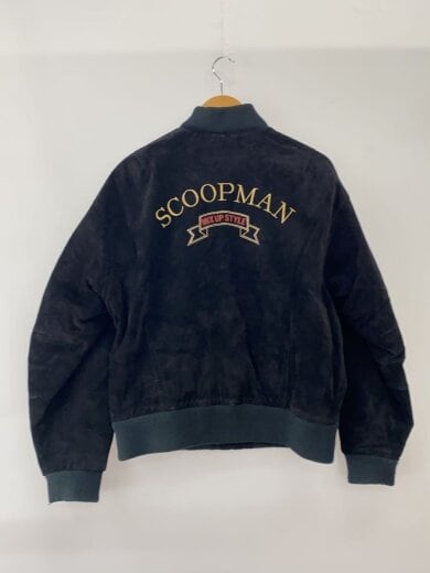 商品画像：レザージャケット・ブルゾン/--/豚革/BLK/無地/47-46051 2