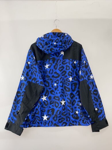 商品画像：ナイロンジャケット/XL/ポリエステル/BLU/総柄/MJK-A1805 2
