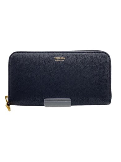 商品画像：長財布/レザー/BLK/無地/メンズ/y0241t// 1