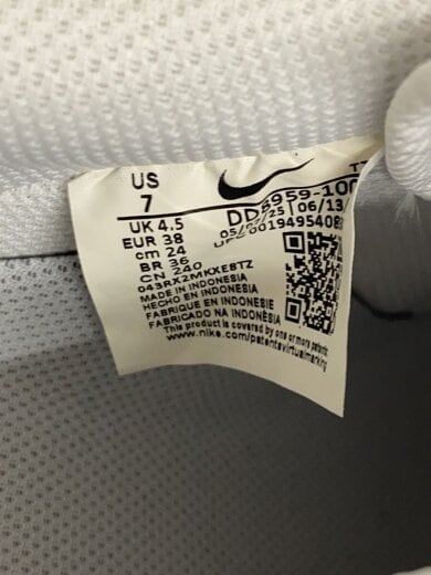 商品画像：ローカットスニーカー/24cm/WHT/レザー/DD8959-100 5