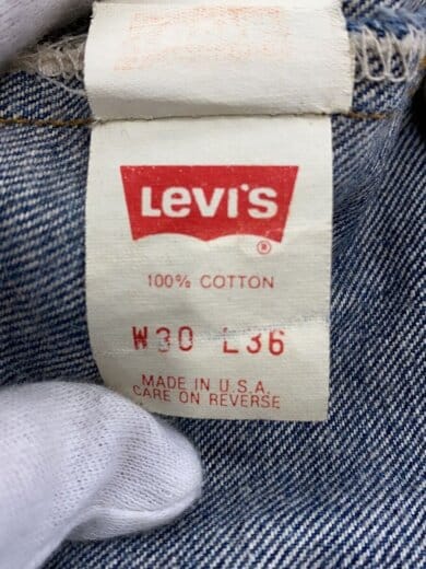 商品画像：ボトム/30/デニム/IDG/無地/501// 4