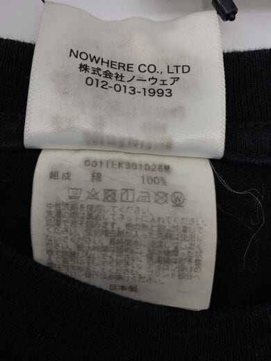 商品画像：Tシャツ/XL/コットン/BLK/001TEK301026M 4
