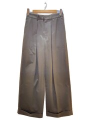 スラックスパンツ/2/コットン/BRW/A22B-04PT01C