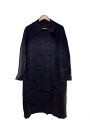 ステンカラーコート/34/ウール/NVY