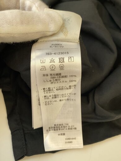 商品画像：半袖シャツ/M/--/BLK/783-4123015 4