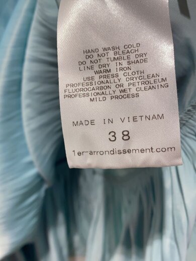 商品画像：長袖ワンピース/38/ポリエステル/ブルー/B1041AFB030 4