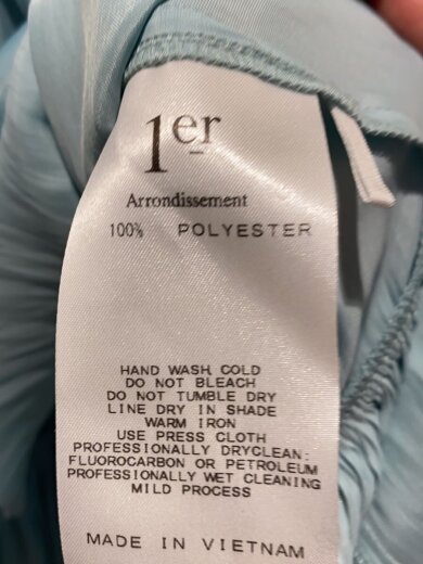 商品画像：長袖ワンピース/38/ポリエステル/ブルー/B1041AFB030 5