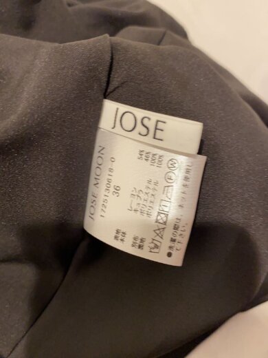 商品画像：ノースリーブワンピース/36/レーヨン/ブラック/無地/1725130618-0 4