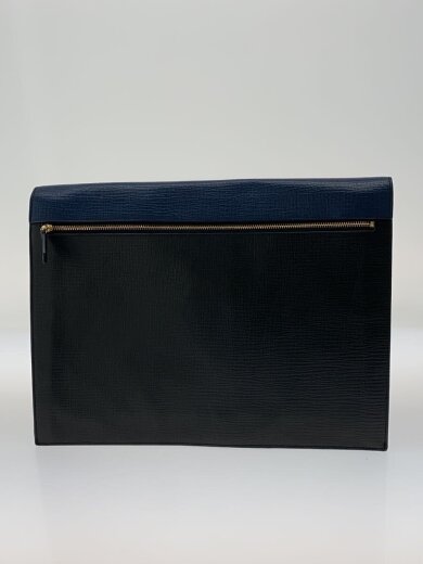 商品画像：セカンドバッグ/レザー/BLK/無地 3