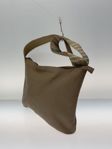 商品画像：ショルダーバッグ/レザー/BEG 2