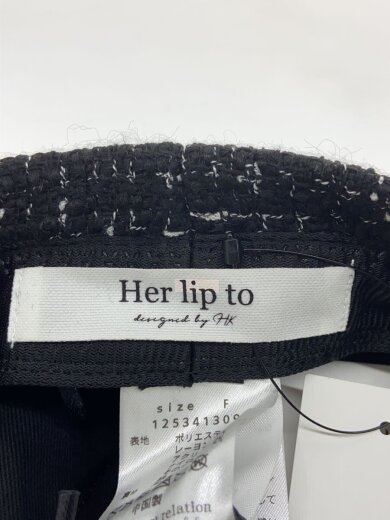 商品画像：ベレー帽/FREE/ポリエステル/BLK/レディース/1253413091 5