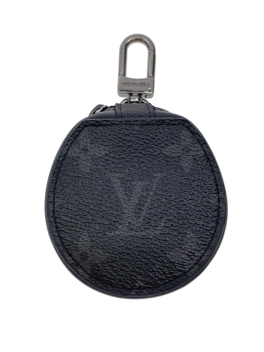 LOUIS VUITTON / ケース/レザー/BLK/モノグラム/レディース/GI0496