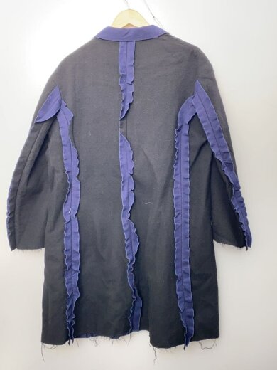 商品画像：コート/2/ウール/NVY/無地/N1104 2