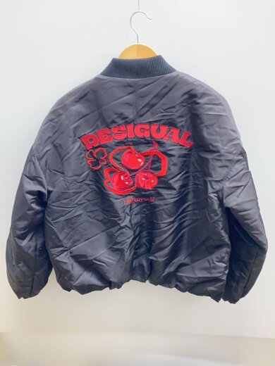 商品画像：ジャケット/L/ポリエステル/BLK/無地 2