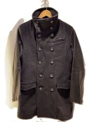 ピーコート/XS/ウール/グレー