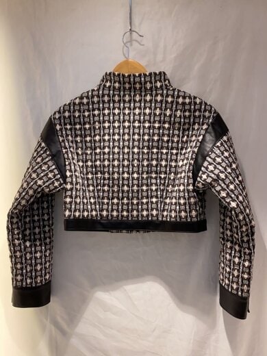 商品画像：ジャケット/7/ナイロン/ホワイト/総柄/TJ9703 2