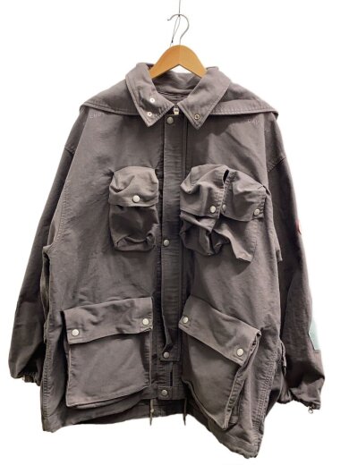 画像：C.E(CAV EMPT)ジャケット/XL/コットン/グレー/CES26JK15/UTILITY ZIP BDU//1